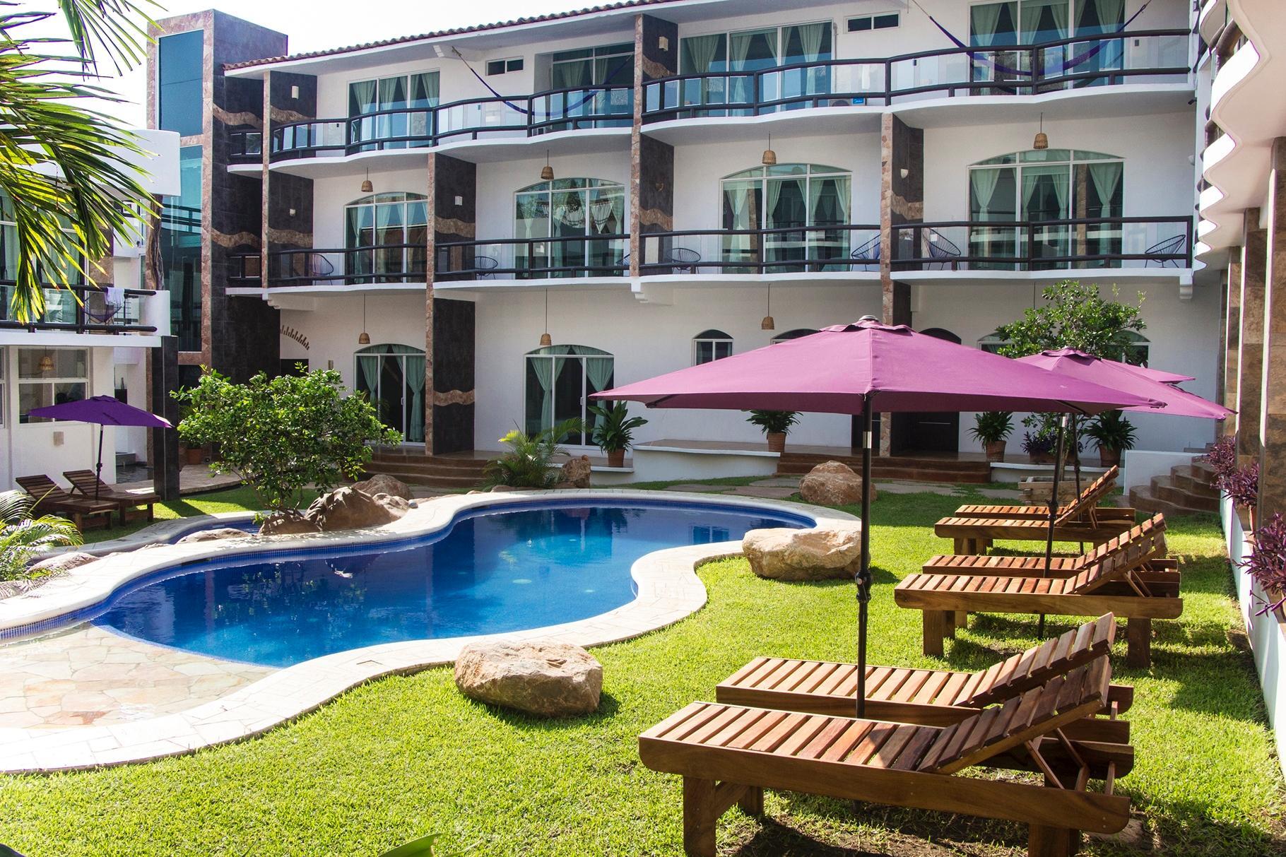 Hotel Rockaway Puerto Escondido  Kültér fotó