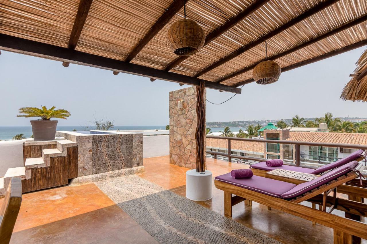 Hotel Rockaway Puerto Escondido  Kültér fotó
