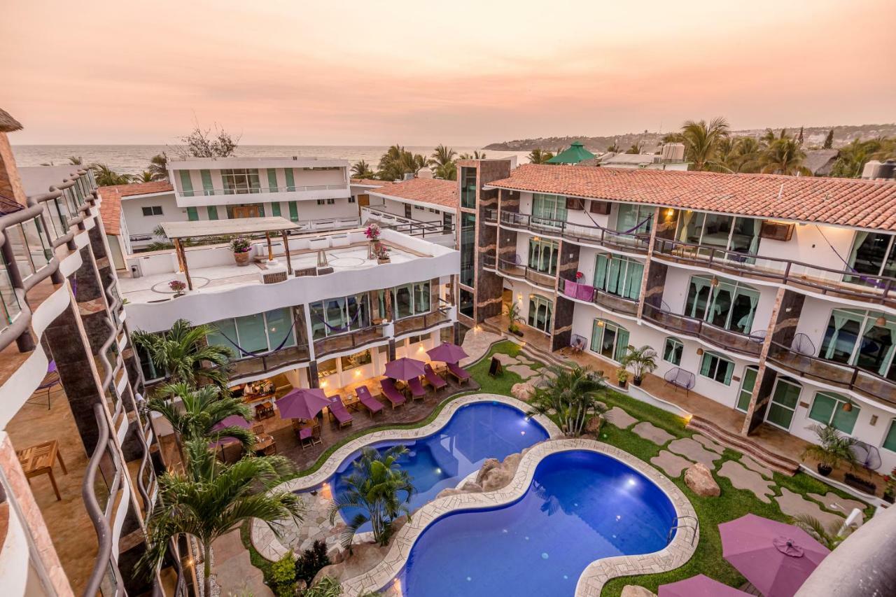 Hotel Rockaway Puerto Escondido  Kültér fotó